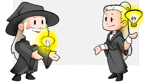 Dupla de personagens HMI ENFJ