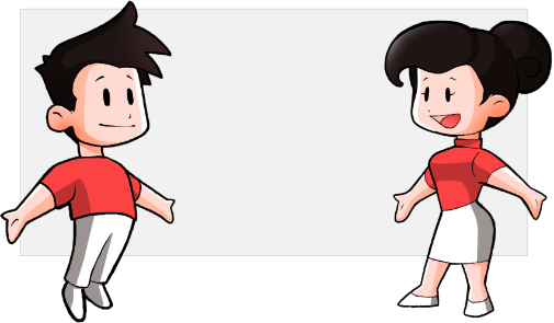 Dupla de personagens HMI INFP