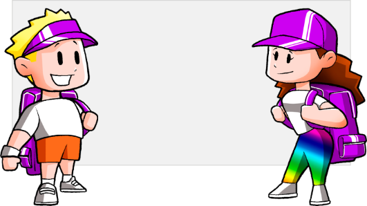 Dupla de personagens HMI ISFP